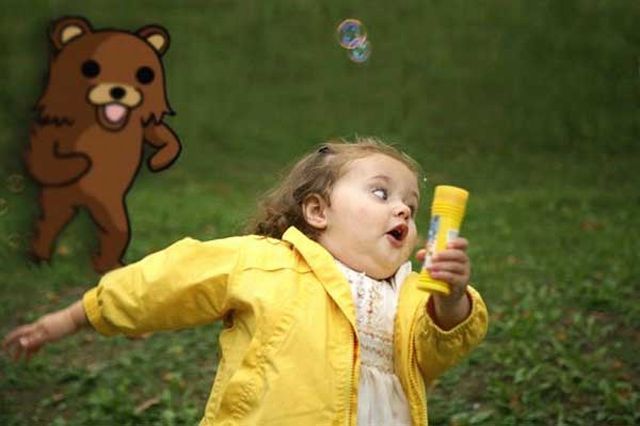 Pedo bear run